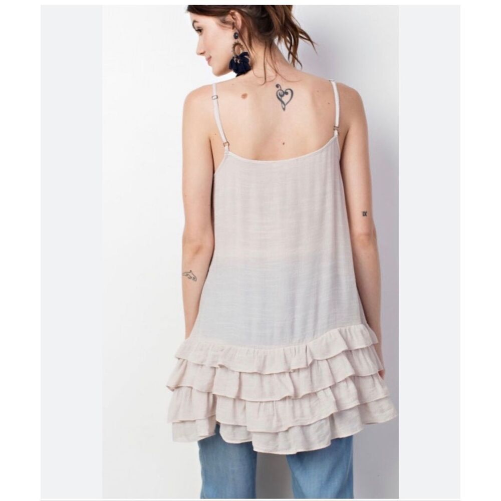 easel Small Baby doll layered slip shirt